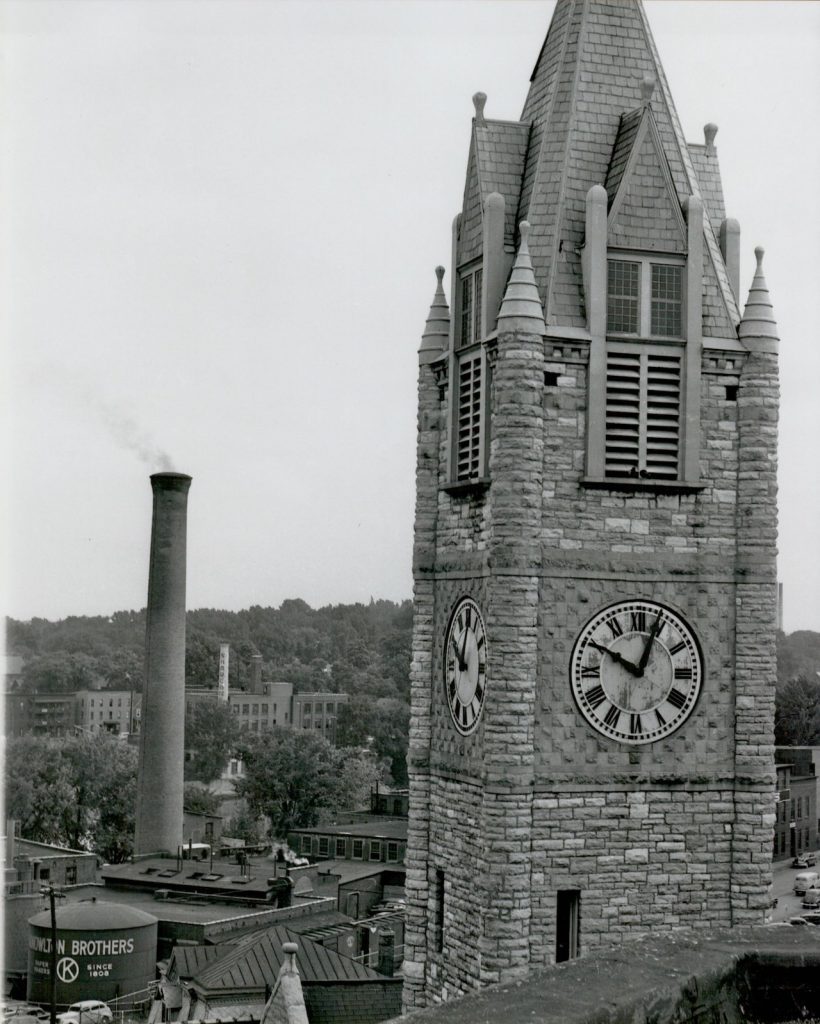 The Church tower and clock