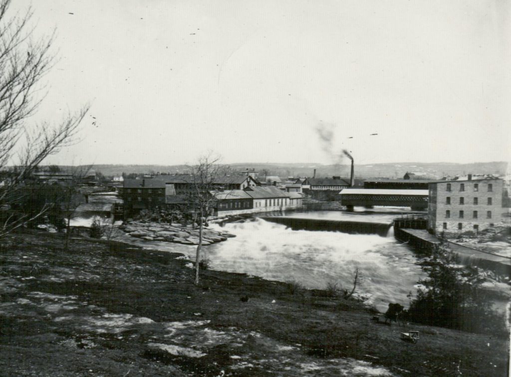 Great Flood of 1869 Factory Street Bridge