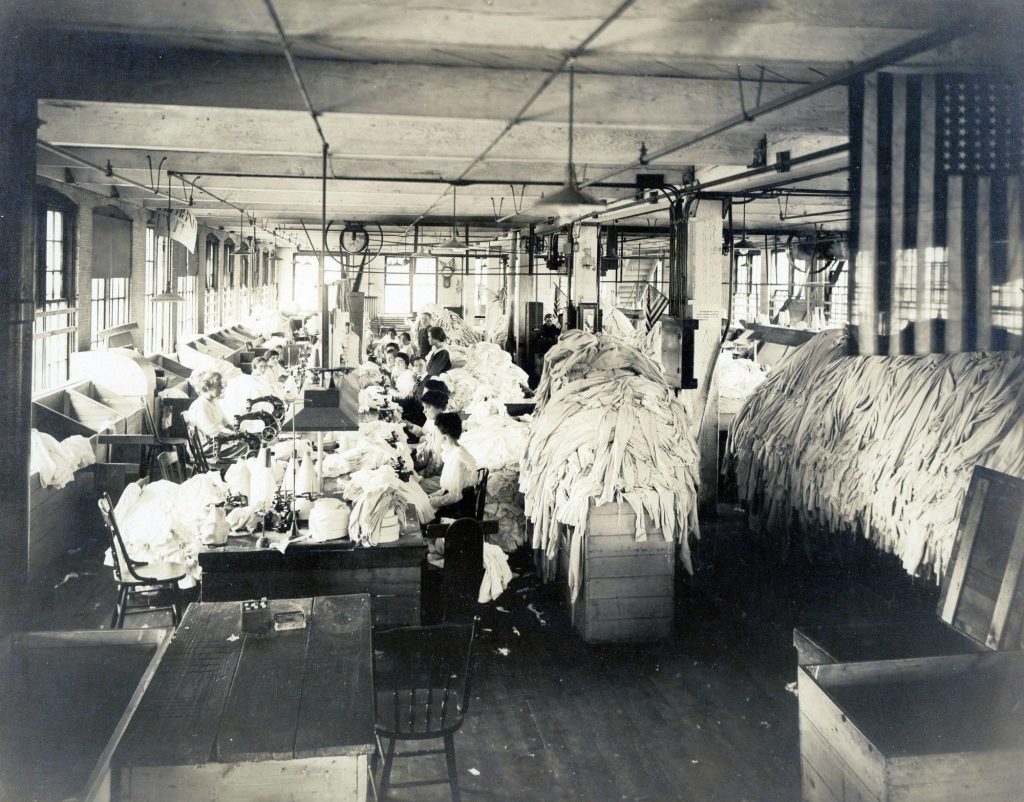 Inside the Shaughnessy Knitting Mill