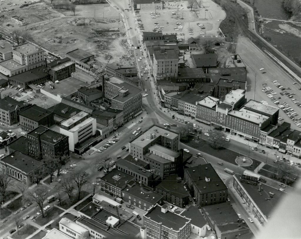 Urban renewal, Watertown, NY - home for the new Woolworth