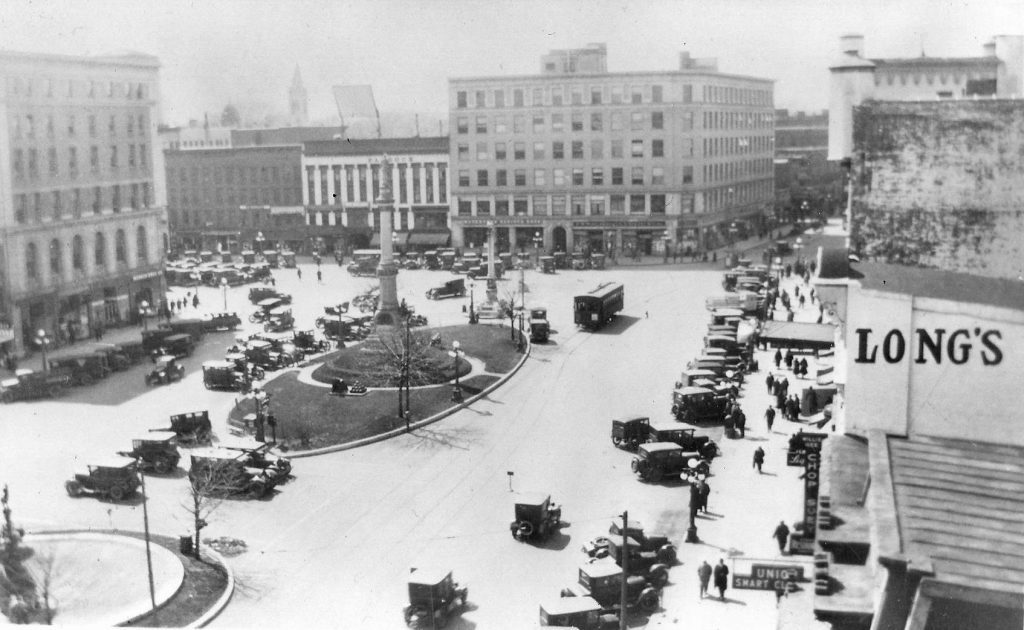 Public Square and Woolworth Building, Watertown, NY