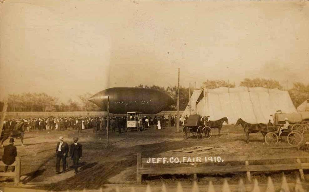 Jefferson County Fair 1910 - Balloon