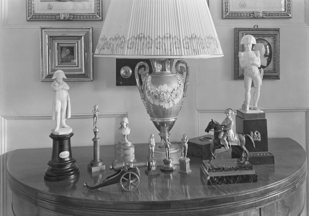 Napoleon Collection in Stone House 1935