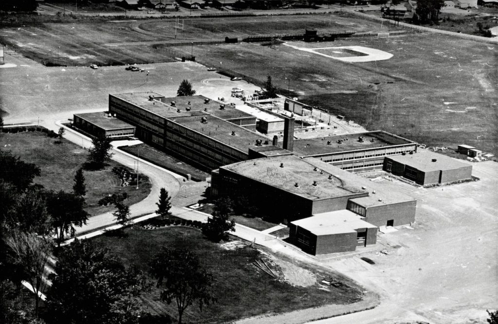 Construction of the Watertown High School Pool