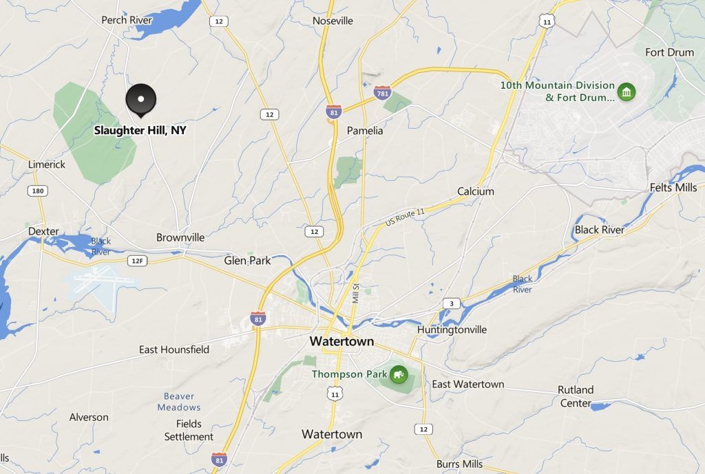Henry Evans, Axe Murderer - First Execution In Jefferson County In 1828 7 Slaughter Hill