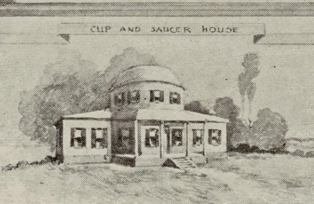 Cup and Saucer house, Cape Vincent, N.Y.
