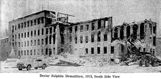 Dexter Sulphite Mill Demolition