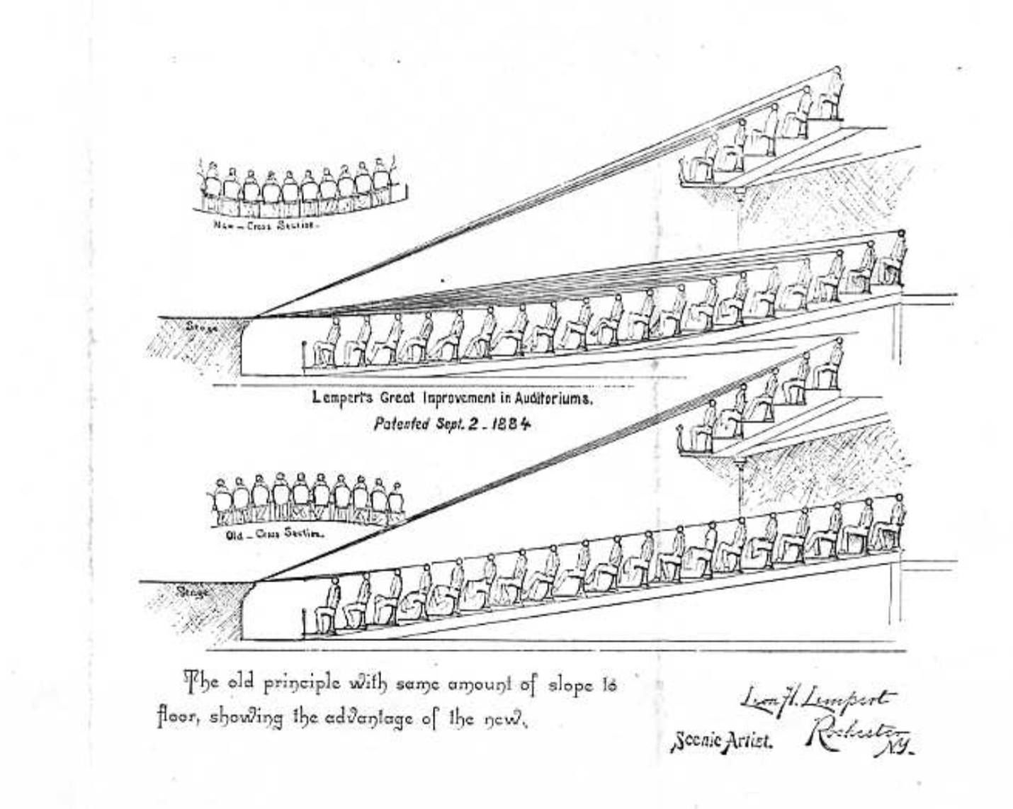 City Opera House - Avon Theater (1886 - 1967) 1 Avon Theater City Opera House Seating