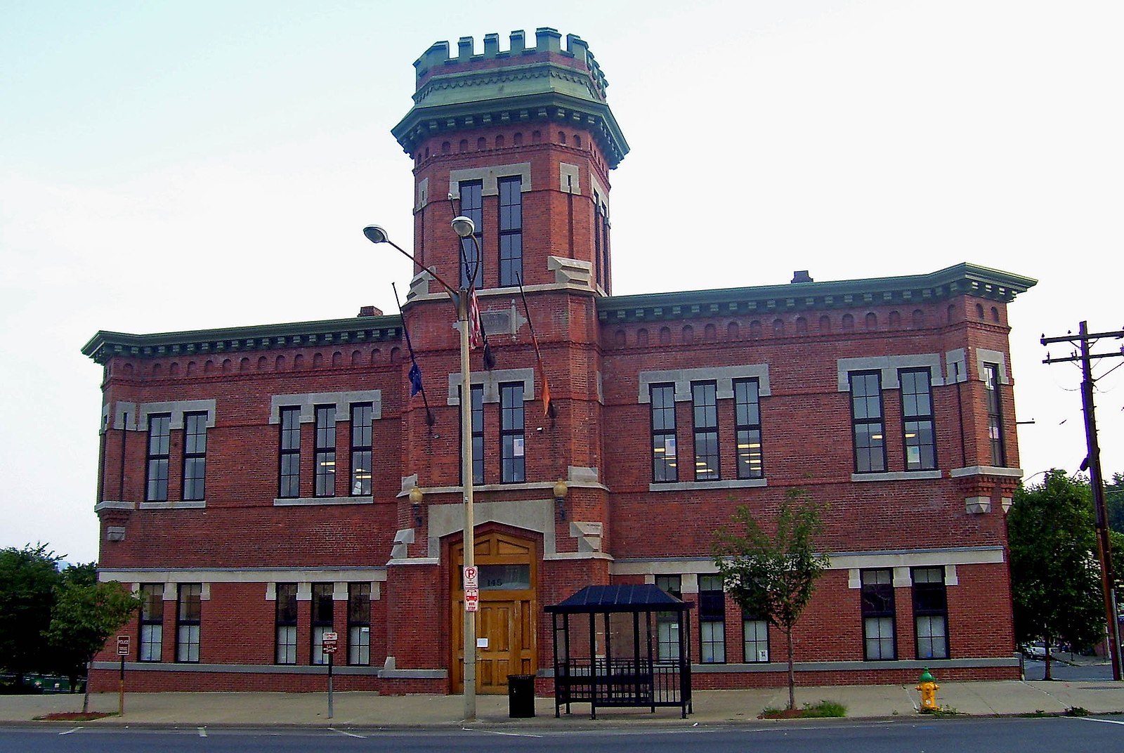 Watertown, New York Armory (1879 - 1966) 4 Newburgh New York Armory Twin of Watertown New York Armory