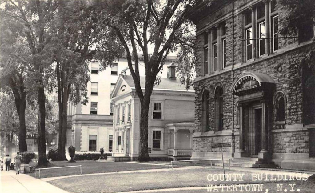 Governor Flower Mansion ( c. 1830 - 1963) 4 County Office Buildings