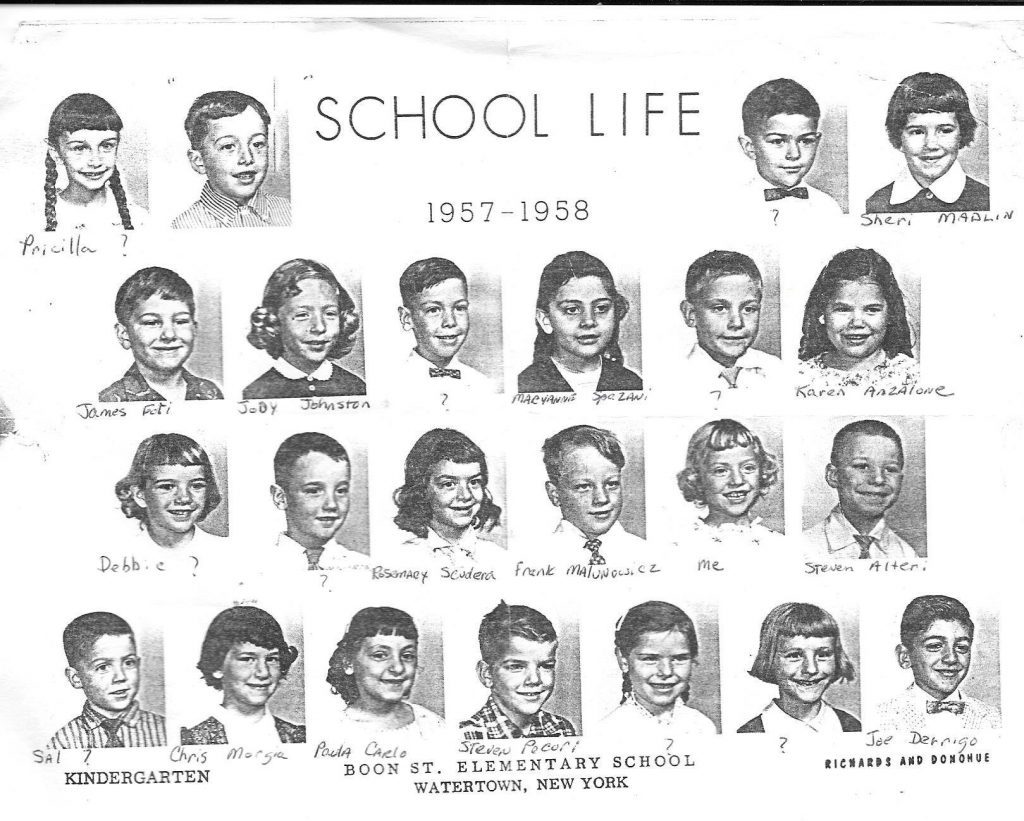 Boon Street Schools (1859 - 1971) 3 Boon Street School Class