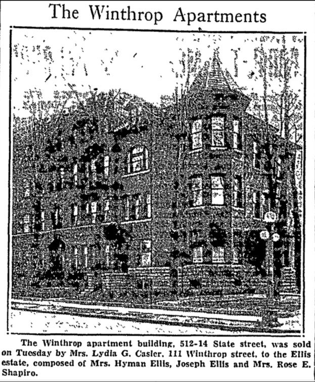 Winthrop Flats (1898 - 1941) 6 Winthrop Flats