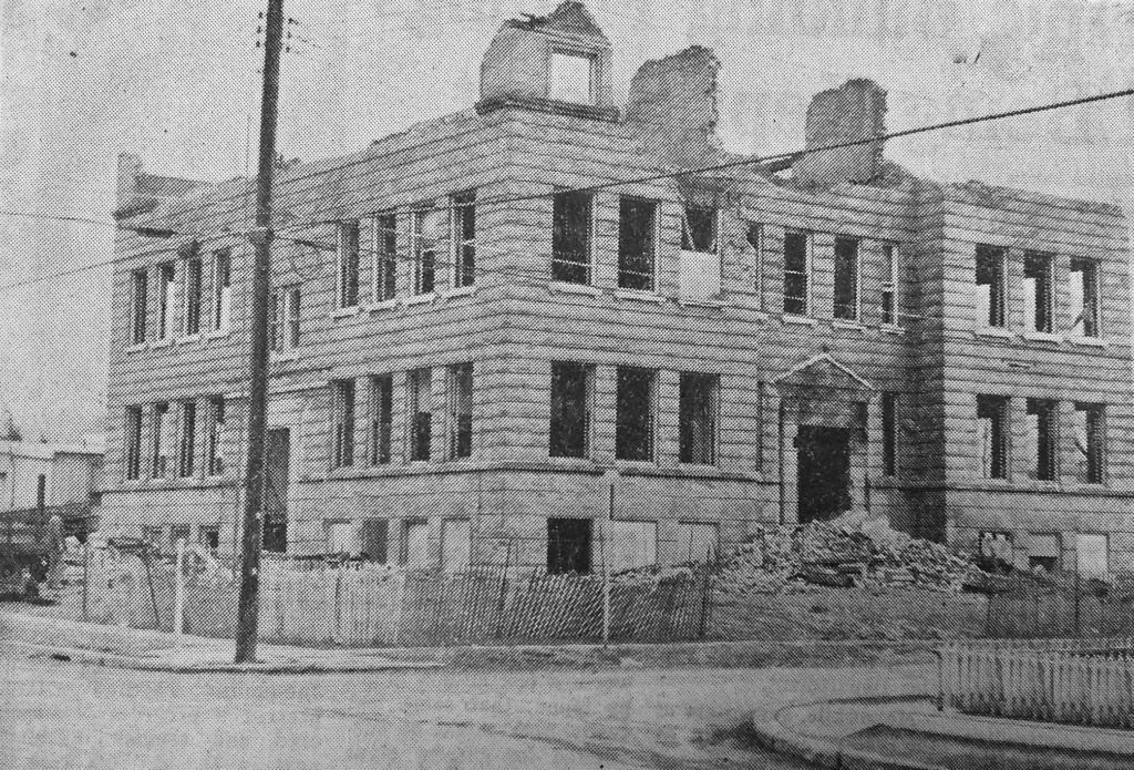 Lansing Street School (1904 - 1962) 4 Lansing Street School Demolition