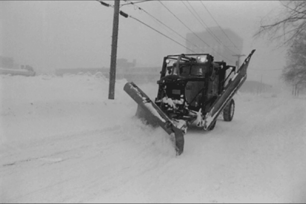 Blizzard of 1977 Barnes Corners