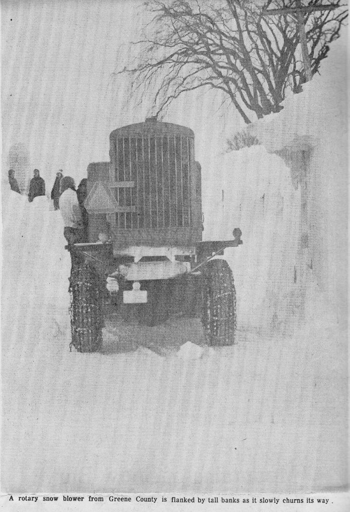Blizzard of 1977 - Cook Rd 2 Barnes Corners