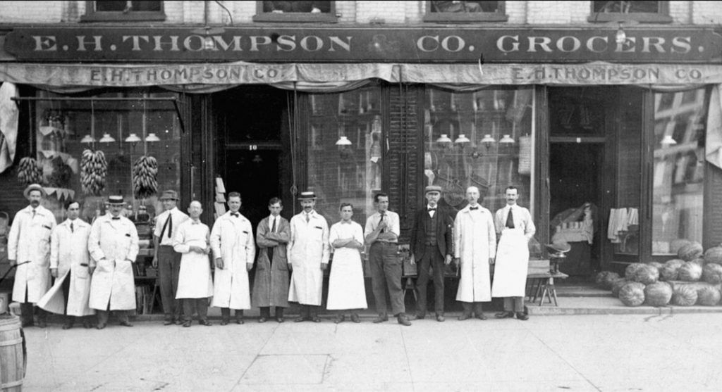 E. H. Thompson Grocers (1858 - 1944) 1 E. H. Thompson Grocers