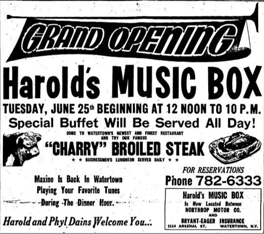 Music Box - Golden Lion (1968 - 1992) 2 Harold's Music Box