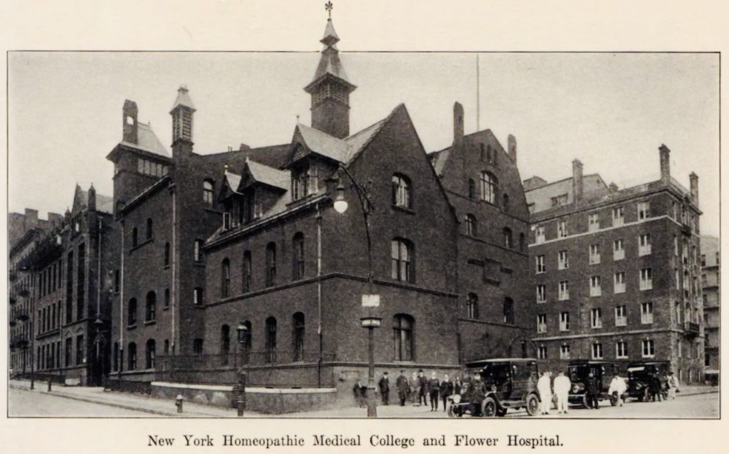 Flower Hospital Est. 1889 4 New York Homeopathic Medical College and Flower Hospital