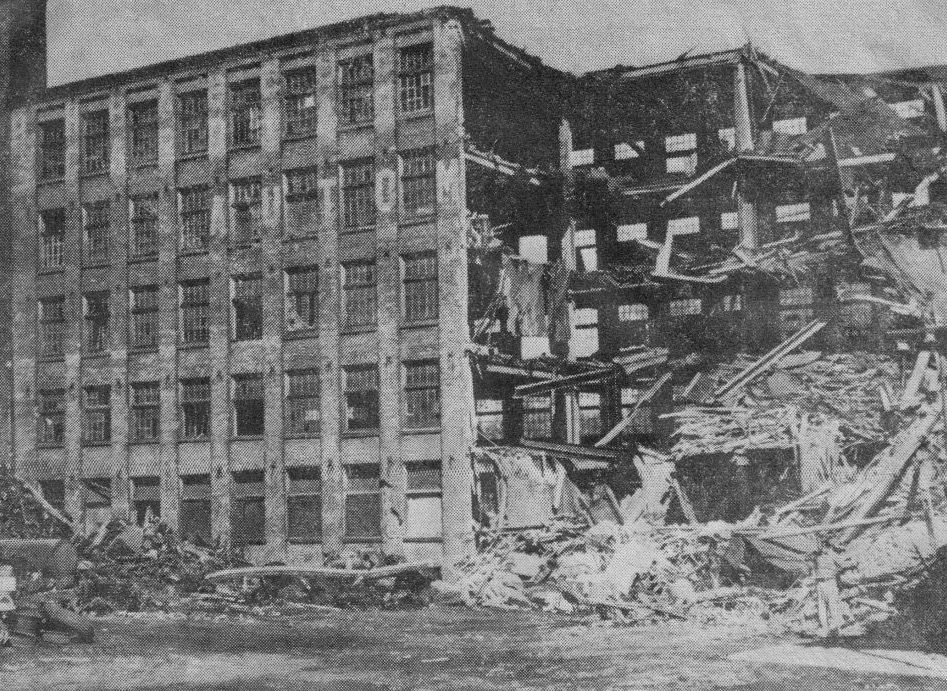 H. H. Babcock Co. - Factory Square (1845- 1926) 7 H. H. Babcock Meets Wrecking Ball June 1979