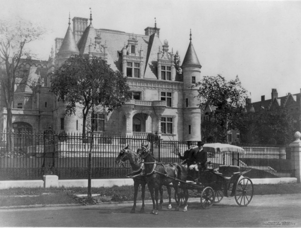 Schwab Mansion - Riverside Drive, 73rd and 74th Streets (1906 - 1948) 4 Schwab Mansion