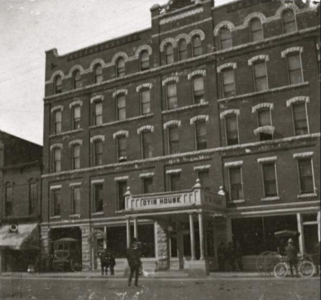Globe Hotel and Otis House - Arsenal St (1851 - 1903) 2 Otis House front view