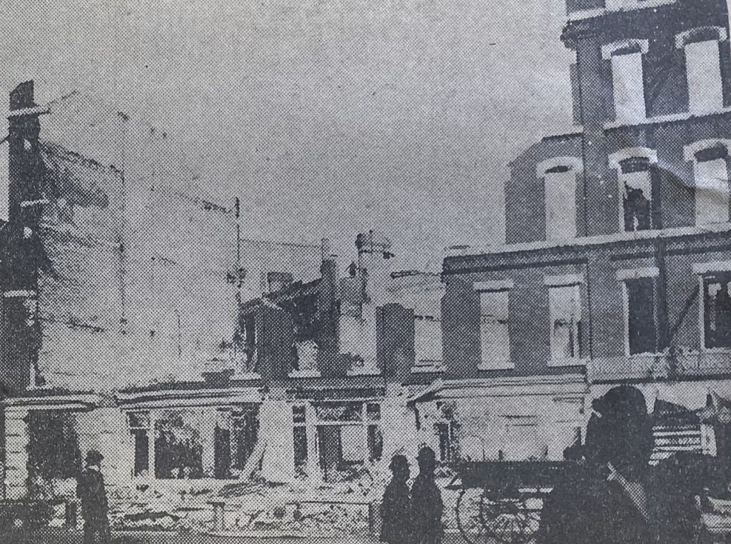 Globe Hotel and Otis House - Arsenal St (1851 - 1903) 7 Remains of Otis House