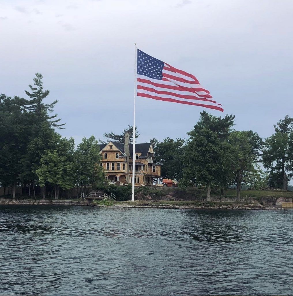 Sport Island - Little Lehigh Island - 1000 Islands 26 100 Foot Flag