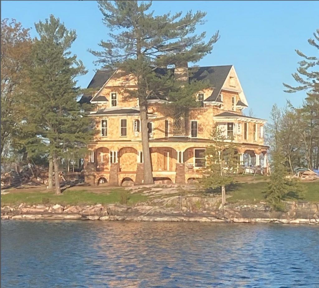 Sport Island - Little Lehigh Island - 1000 Islands 24 After a good deal of work...