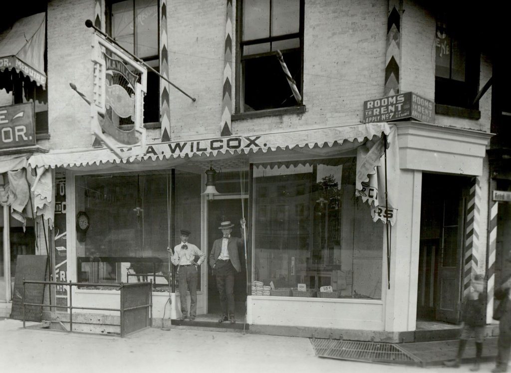 Streeter Block - J B Wise Block (1843 - 1958) 5 M. A Wilcox at Streeter Block