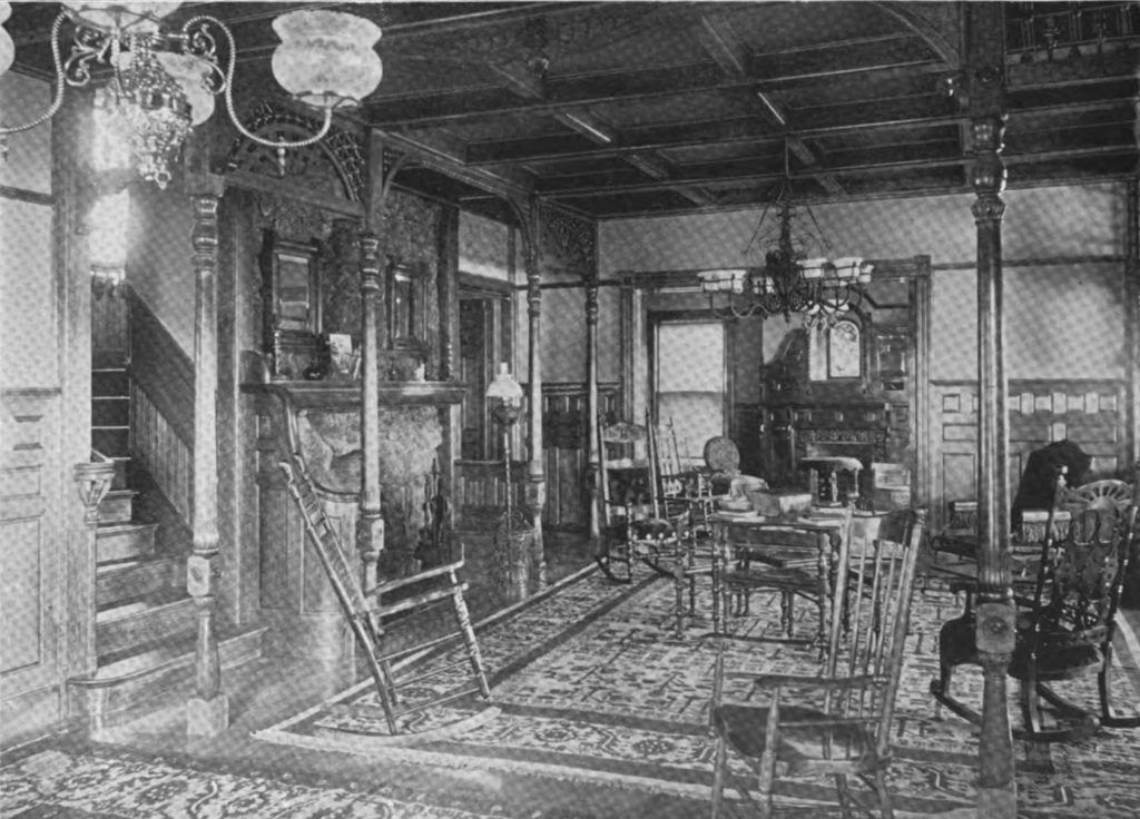Nobby Island - 1000 Islands 10 Interior Nobby Island's main house
