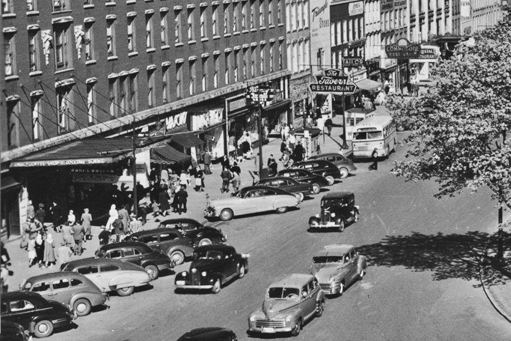 Lincoln Restaurant - Aldimar Restaurant - 93 Public Square (1957 - c.1985) 2 Restaurant Row