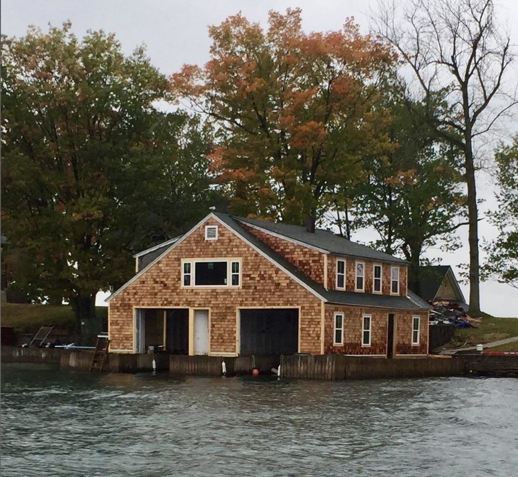 Sport Island - Little Lehigh Island - 1000 Islands 23 The boathouse.