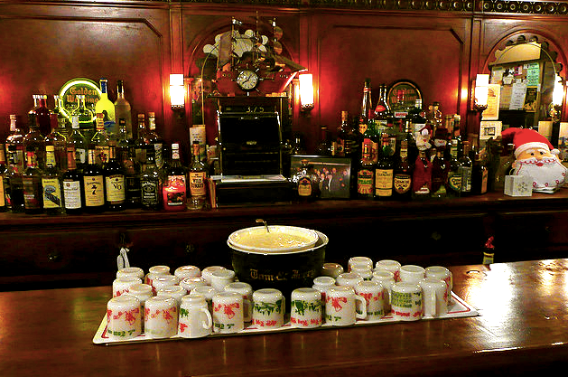 Crystal Restaurant - 87 Public Square 12 Tom & Jerry drinks at the Crystal Restaurant