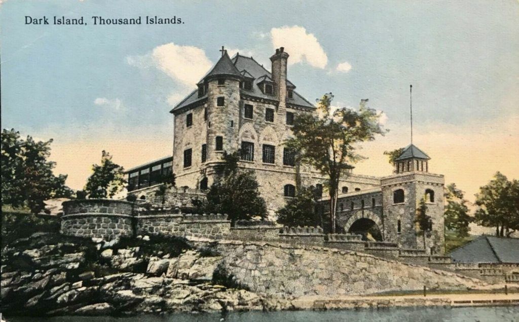Singer Castle - Dark Island - 1000 Islands 4 Singer Castle on Dark Island from a postcard 2