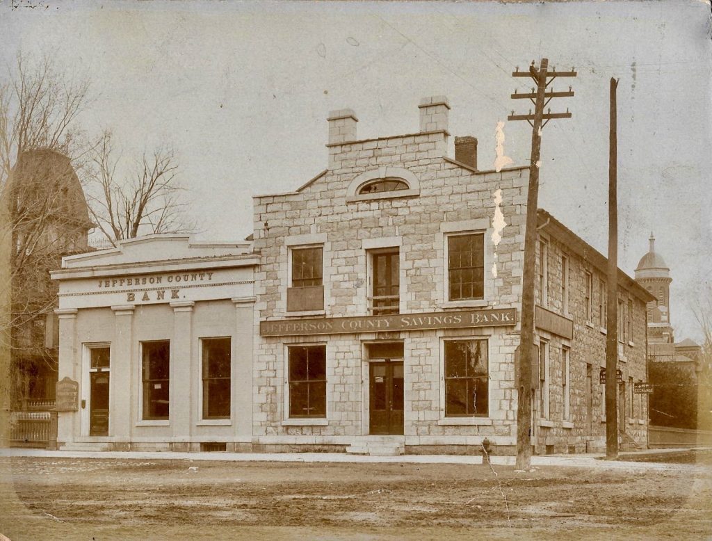 Ely Store - Wooster Sherman Bank (1828 - 1894) 2 Former Ely Store on right