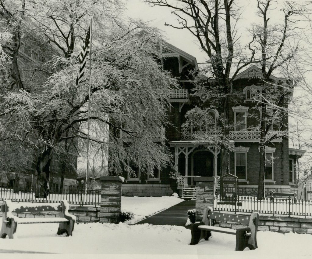 Edwin Paddock Mansion - Jefferson County Historical Society - 228 Washington Street 4 Paddock Mansion Winter Scene