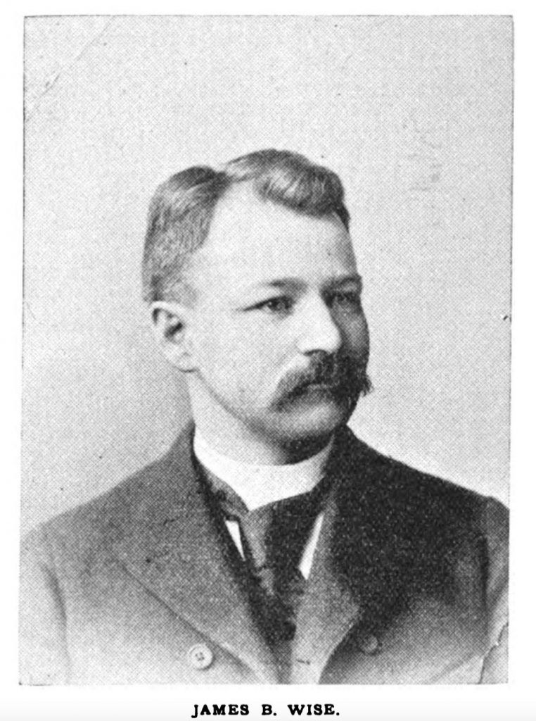 Watertown Red & Black vs. Franklin Athletic Club - 1903 World Series of Football - Madison Square Garden 3 J.B. Wise