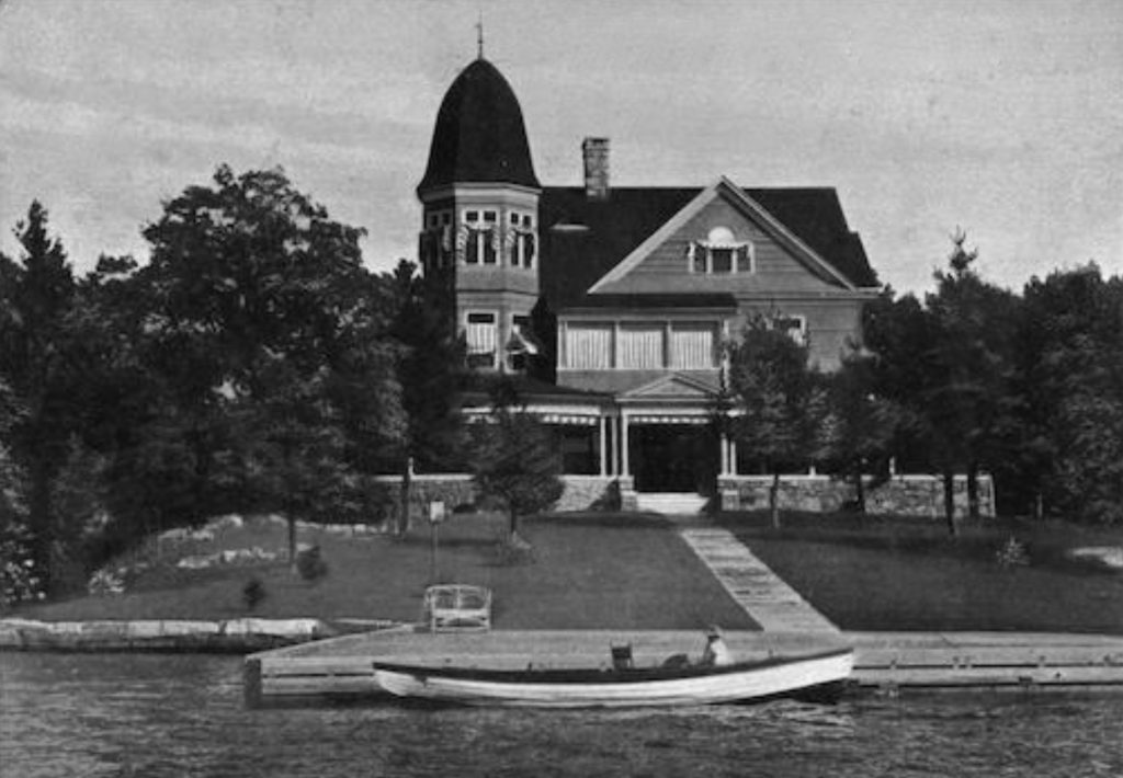 Joel Sherwood Cottage - Iroquois Island - 1000 Islands 4 J. W. Sherwood Summer Home