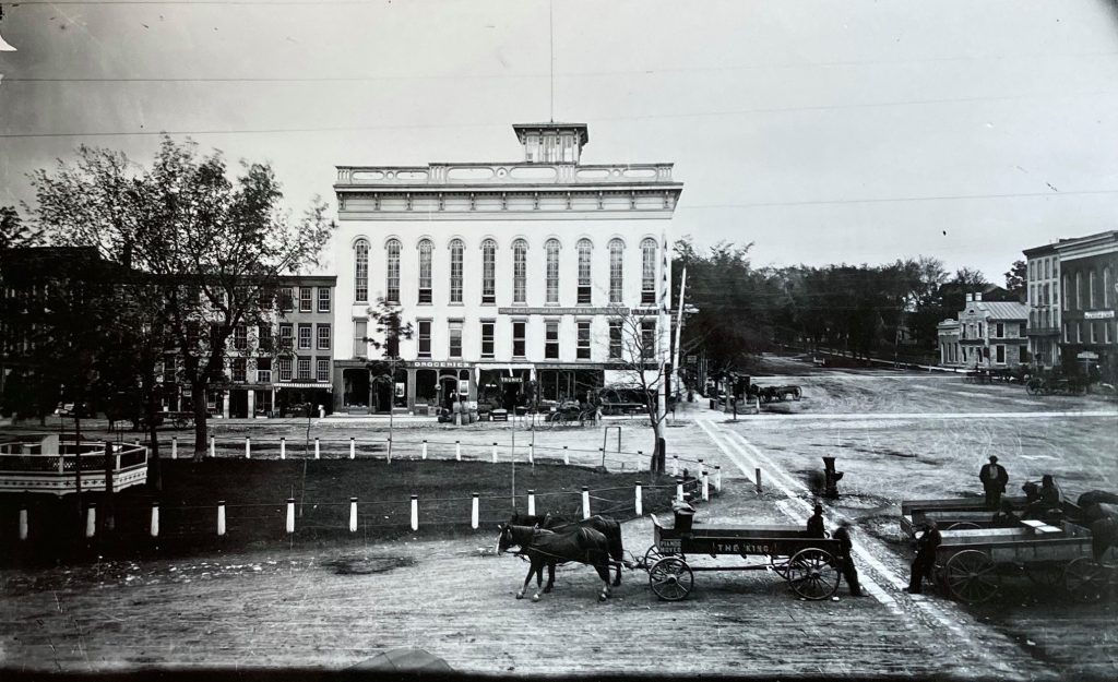 Recollections of an Old Jefferson County Boy - May 26, 1888 2 Washington Hall as described in "Recollections of an old Jefferson County Boy"