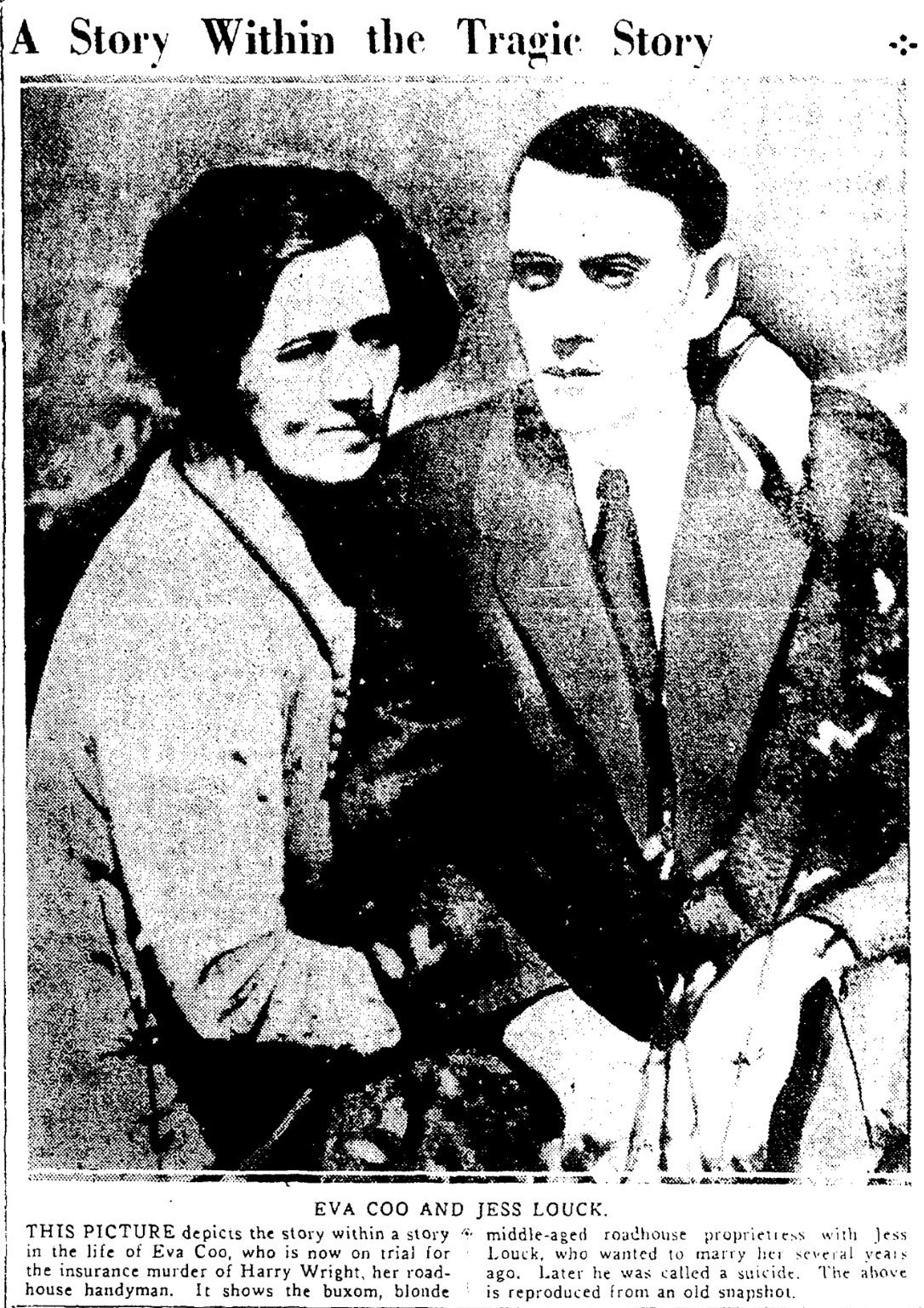 The 1934 Murder at the Haunted House On Crumhorn Mountain 8 Eva Coo Murder Case
