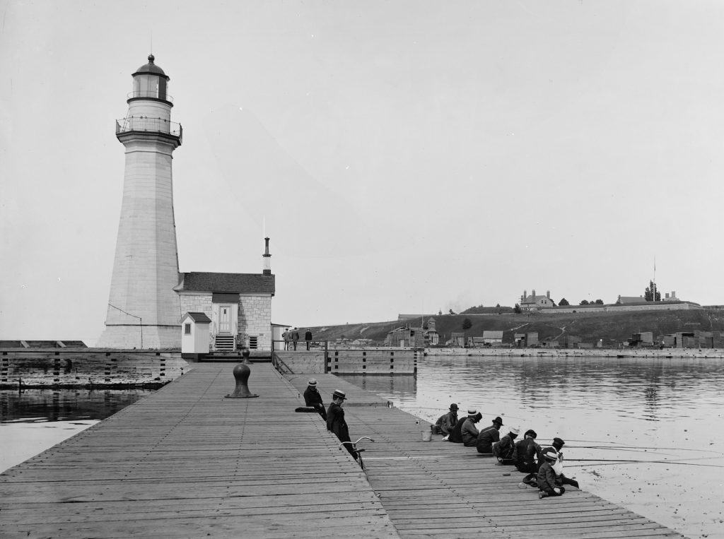 George Fikes - The Oswego Ghost (1877) 2 The Oswego Ghost - Fort Ontario Lighthouse