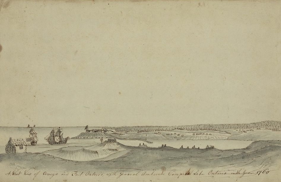 George Fikes - The Oswego Ghost (1877) 1 The Oswego Ghost - Fort Ontario Drawing