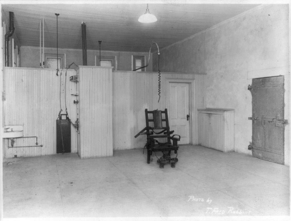 The 1934 Murder at the Haunted House On Crumhorn Mountain 17 Old Sparky at Sing Sing c. 1915