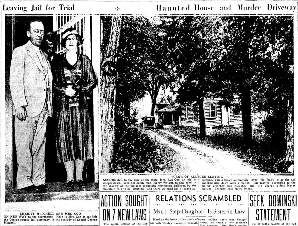 The 1934 Murder at the Haunted House On Crumhorn Mountain 1 Haunted House atop Crumhorn Mountain Where Harry Wright was Murdered