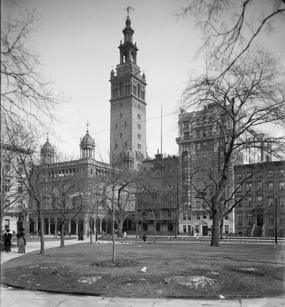Watertown Red & Black vs. Franklin Athletic Club - 1903 World Series of Football - Madison Square Garden 9 Madison Square Garden (no. 2) with tower