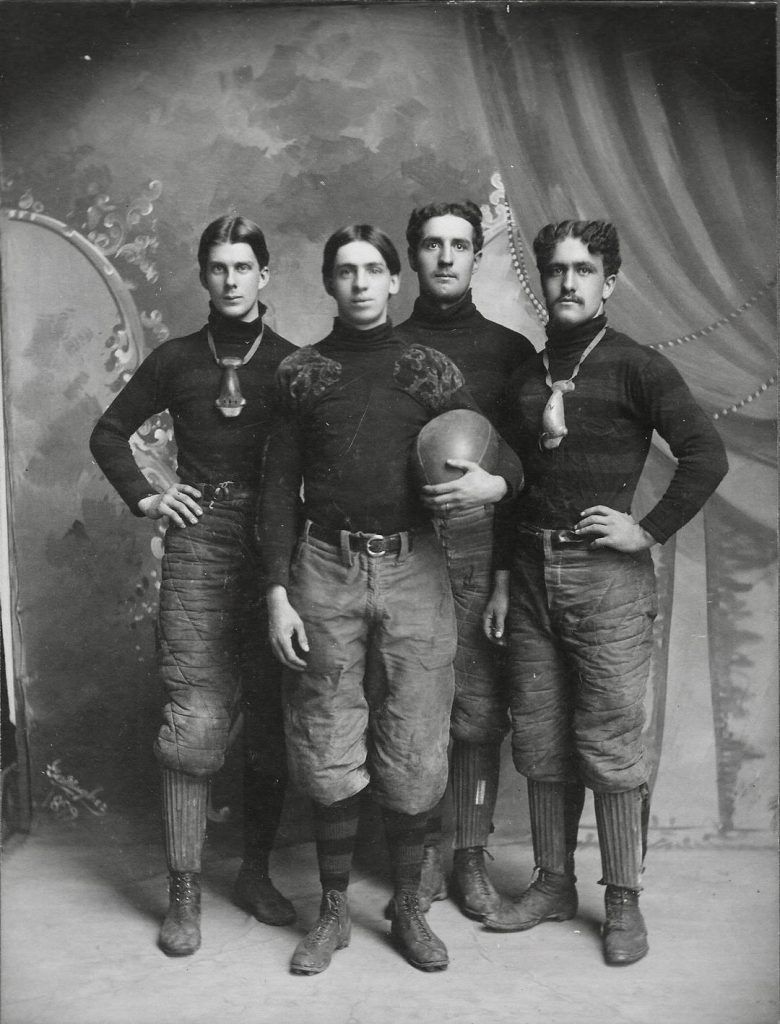 Watertown Red & Black vs. Franklin Athletic Club - 1903 World Series of Football - Madison Square Garden 7 Red & Black Players
