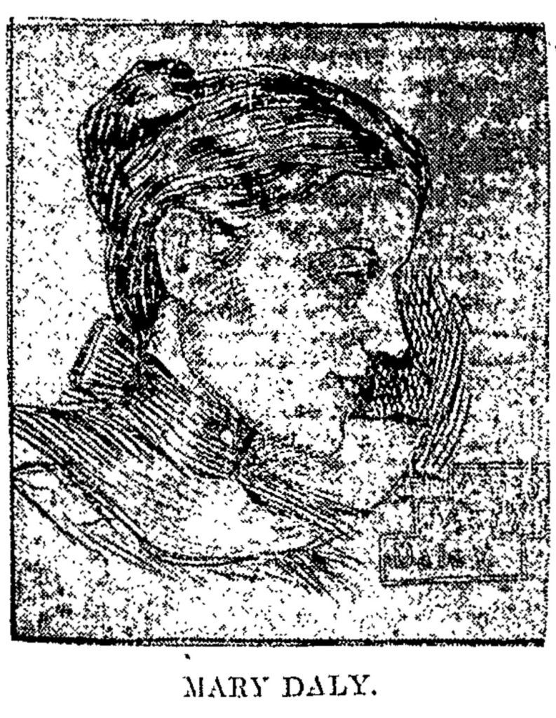 1897 Crouch-Daly Double Murder Outside Sackets Harbor 4 Mary Daly of the Crouch-Daly Double Murder
