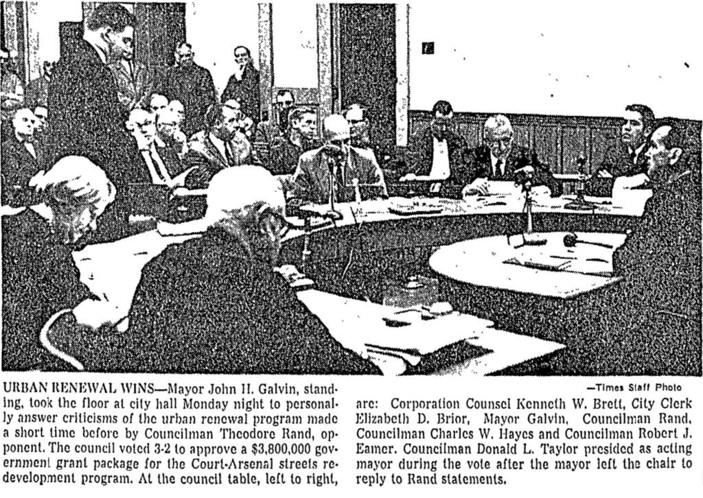 Watertown Urban Renewal Pt 3 - 1963-1964 9 Watertown, NY, City Council during Urban Renewal
