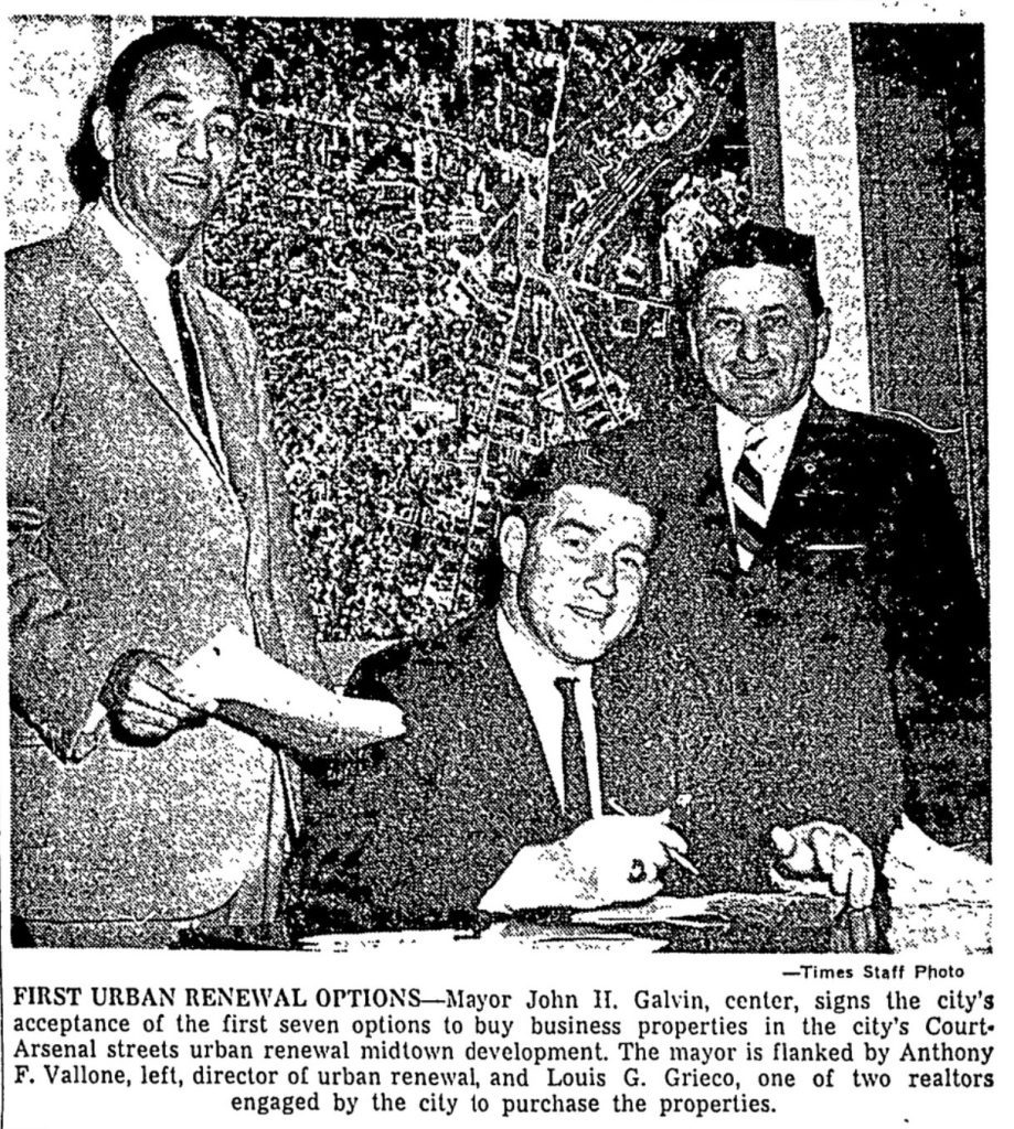 Watertown Urban Renewal Pt 4 - 1965 - 1968 3 John H. Galvin, Mayor, middle