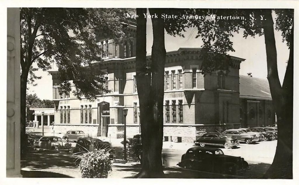 Watertown Urban Renewal Pt 3 - 1963-1964 2 The State Armory in Watertown, N.Y.